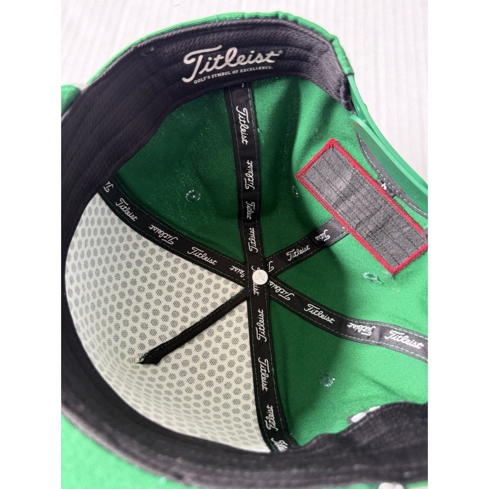 TITLEIST TOUR ROPE Snapback HAT PRO V1 FOOTJOY GREEN NEW WITH TAGS - Picture 6 of 6